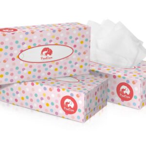 Pink dotted tissue box